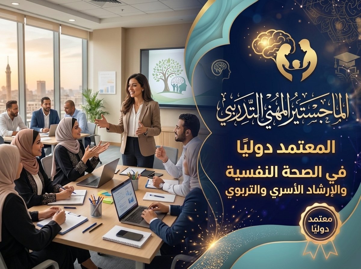 الماجستير المهني التدريبي المعتمد دوليًا - واحة التميز للتدريب