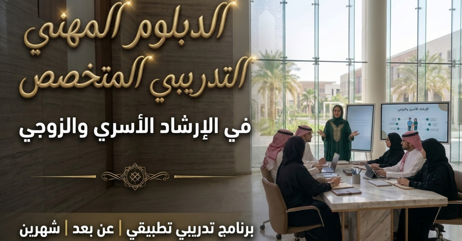 الدبلومة المهنية المتخصصة في الإرشاد الأسري والتربوي