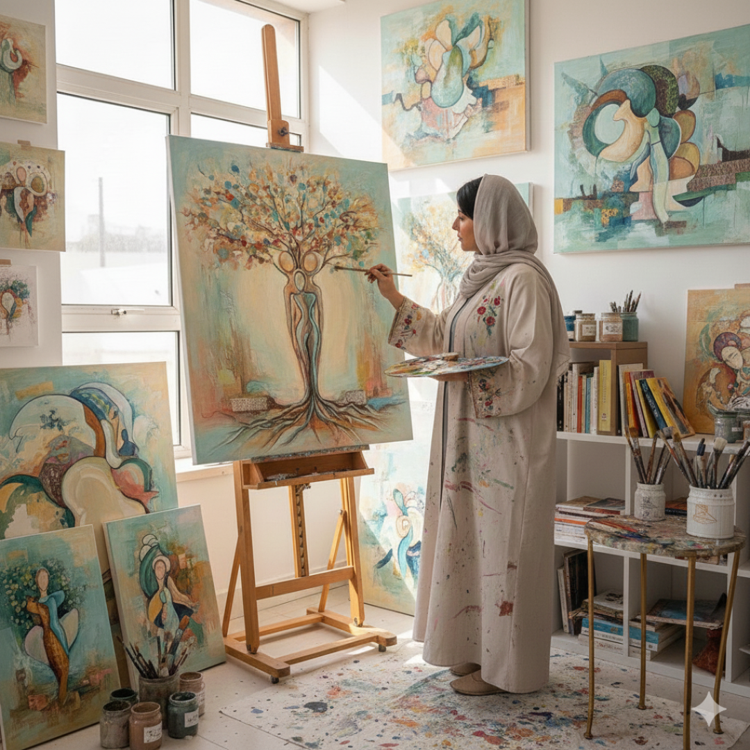 دبلومة العلاج بالفن التشكيلي واحة التميز للتدريب